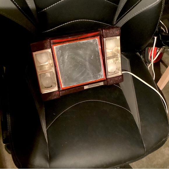 Mirror with lights
